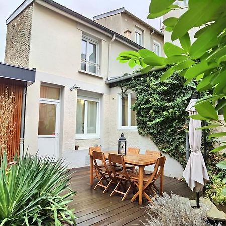 Maison De Ville Avec Terrasse Et Jardin Reims Esterno foto